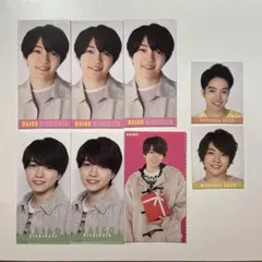 西畑大吾　厚紙デタカ8枚セット　なにわ男子