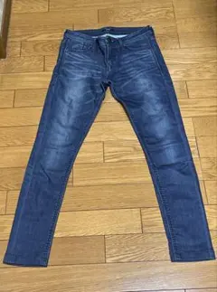 エモダ　EMODA スキニーデニム　スリム　ストレート　ストレッチ