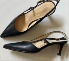 TANINO CRISCI レザーバックストラップパンプスのサムネイル