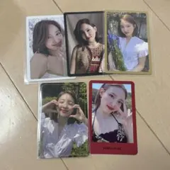 twice ナヨン　more&more トレカ　5枚セット