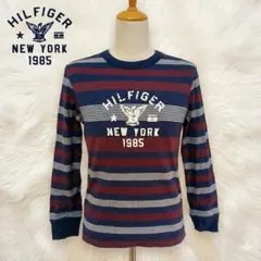 TOMMY HILFIGER トミー ボーダー ロンT 長袖Tシャツ