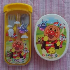 アンパンマン お弁当箱 トリオセット スプーン フォーク お箸 カトラリーセット