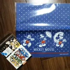 ミッキーマウス　マイクロファイバークロス　第一生命　ティズニー　 付箋　ココサス