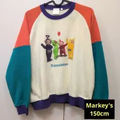 Markey's トレーナー 150cm テレタビーズ 美品 ⑨