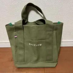BAYFLOW トートバッグ オリーブグリーン　収納5ポケット　 宝島社付録