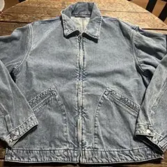 GU ZIP UPジーユーGジャンデニムジャケットライトブルーMサイズ