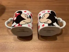 【未使用】ディズニーペアマグカップ(ミッキー&ミニー)