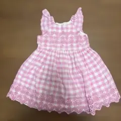 【baby GAP】アイレットノースリーブワンピース ピンク 105cm