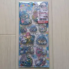 ぷくぷくあわわちゃん　スパンコールパーティー　シャカシャカシール