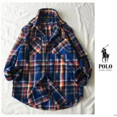 ◎ポロ ラルフローレン【洗える】チェック シャツ ブラウス