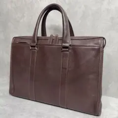 土屋鞄 プロータ Plota ブリーフケース ビジネスバッグ レザー ブラウン