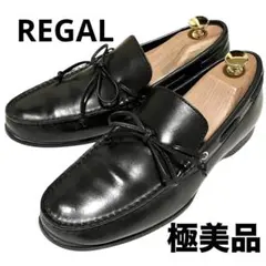 【極美品】◾️REGAL◾️デッキシューズ◾️モカシン◾️JZ06◾️レザー◾️ブラック