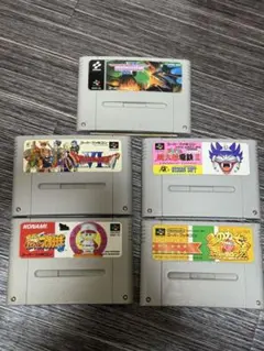 スーパーファミコンソフト 5本セット 1個当たり400円