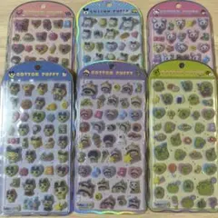 コットンパフィ たまごっち ６枚セットのサムネイル