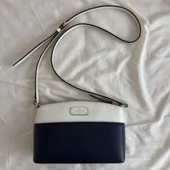 ケイトスペード　ショルダーバッグ　バイカラー　レザー　斜め掛けのサムネイル