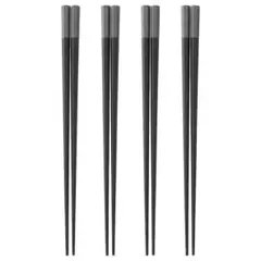 【新品未使用】IKEA　スィンプクノート　箸 4膳　グレーのサムネイル