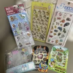 クレヨンしんちゃん 他3Dステッカーセット
