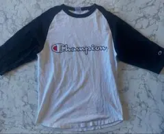 Champion ラグランスリーブ Tシャツ 七分袖