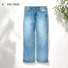 N.HOOLYWOOD デニムパンツ サイズ38 日本製　ライトブルーのサムネイル