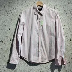 90s-00s POLO JEANS CO. ストライプ柄ダブルカフシャツのサムネイル