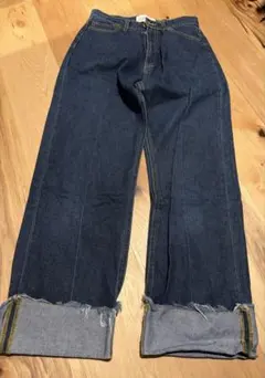ChacoCloset ダークブルー ロールアップデニム