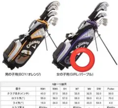 2026年最新】Callaway Golf ゴルフクラブ ジュニア クラブセットの人気