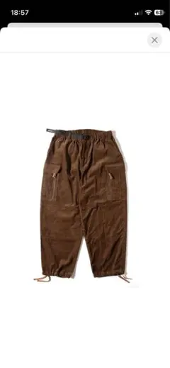 GRIP SWANY CORDUROY BUSH PANTS