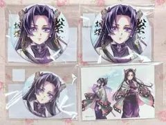 鬼滅の刃　コミケ　C106 繋ぐ　WEBSHOPくじ　箔押し缶バッジ　胡蝶カナエ