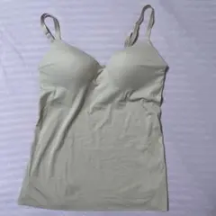 Uniqlo AIRism ベージュ ブラトップキャミソール M