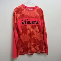 ATHLETA アスレタ サッカー フットサル 長袖プラクティスシャツ Lサイズ