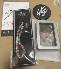 straykids FC更新特典 トレカ　マルチ缶ケース　初回特典　ミラー