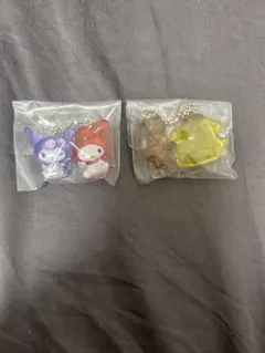 サンリオ　なかよしドロップチャーム　マイメロ　クロミ　ポムポムプリン　２個セット