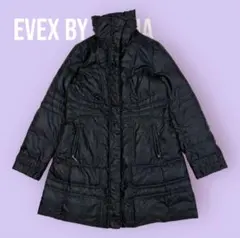 EVEX BY KRIZIA ブラック ダウンジャケット サイズ42 S1321