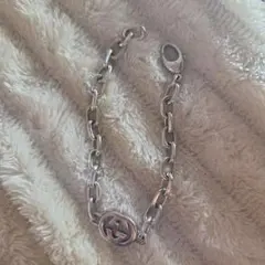 GUCCI 2026 インターロッキングGブレスレット 17 付属品 - メルカリ