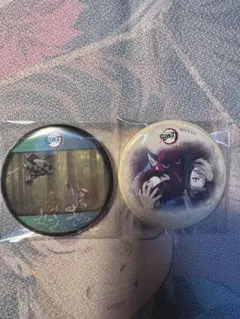 鬼滅の刃　立志編　第一期　好き　缶バッチA 禰豆子　炭治郎　ありがとう　鱗滝