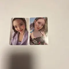 TWICE ナヨン　トレカ2枚セット