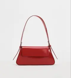 【ZARA】フラップミニマルショルダーバッグ