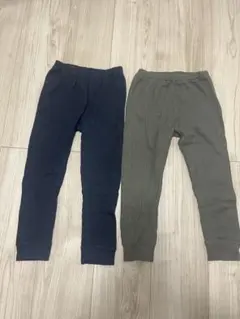 UNIQLO ワッフルパンツ 110cm 2枚セット