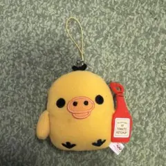 リラックマ キイロイトリ マスコット ぬいぐるみ ケチャップ付き