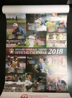 日本ハムファイターズ 2018年 カレンダーのサムネイル