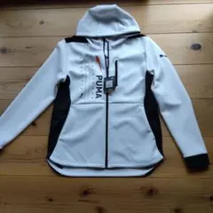 PUMA フード付きジャケット ホワイト/ブラック