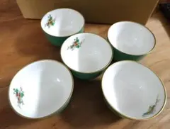 香蘭社　湯呑　5客