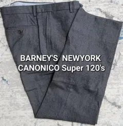 Super 120's NEWYORK グレーチェック スラックスのサムネイル