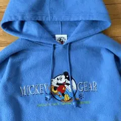 90's ミッキー フリースパーカー