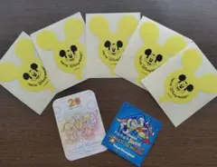 ミッキーマウス ステッカーセット ダッフィー20周年