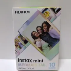 新品　富士フィルム　instax mini　チェキフィルムマーメイドテイル10枚