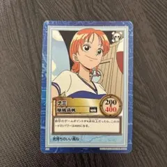 初期 絶版 希少 ンピースカードダス ハイパーバトル ナミ C117 逃げ足