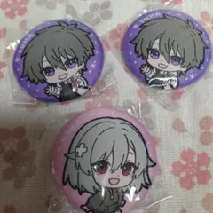 俺クロ　刺繍缶バッジ　ユウマ ハカ