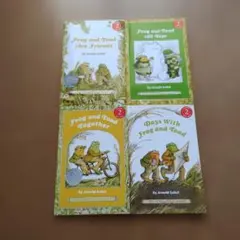 Frog and Toadシリーズ 4冊セット 音声付き 英語 絵本 多読 - メルカリ