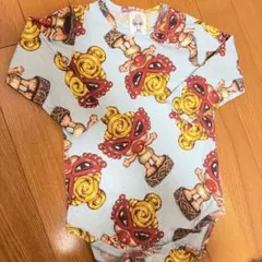 土曜までの投稿‼️ヒスミニ ロンパース 80